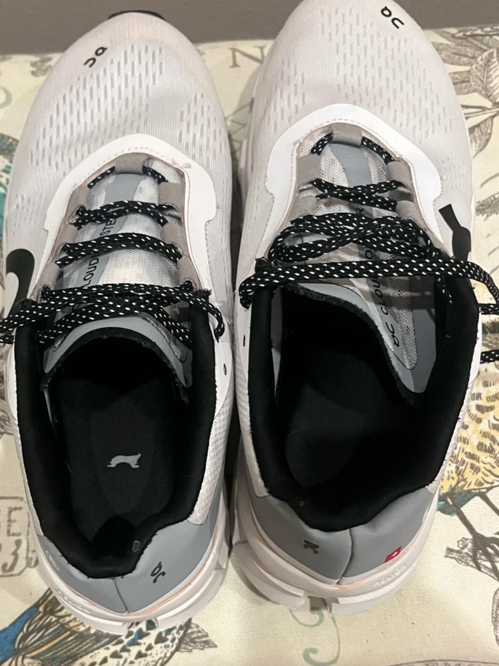 Men’s On Cloudmonster white size 8 (41) - Picture 10 of 10